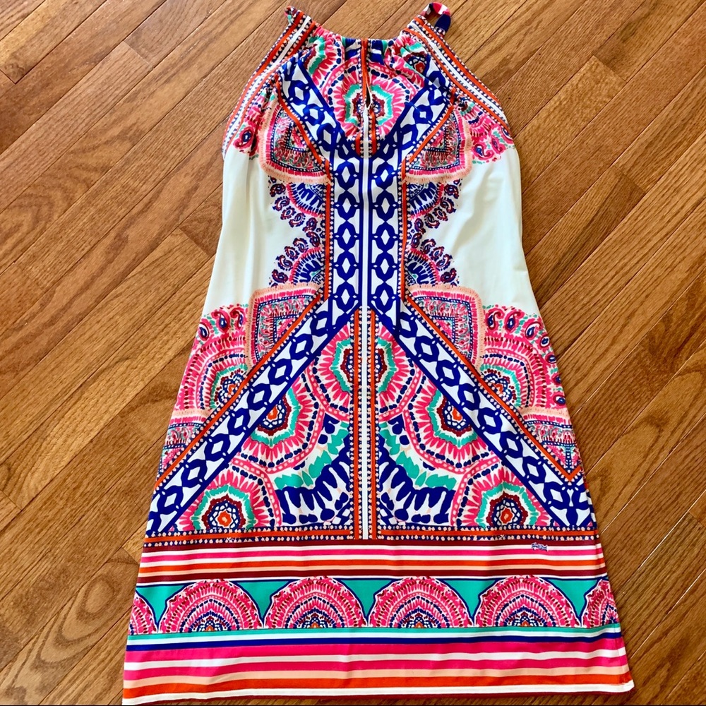 Hale Bob Halter Dress EUC Size Medium